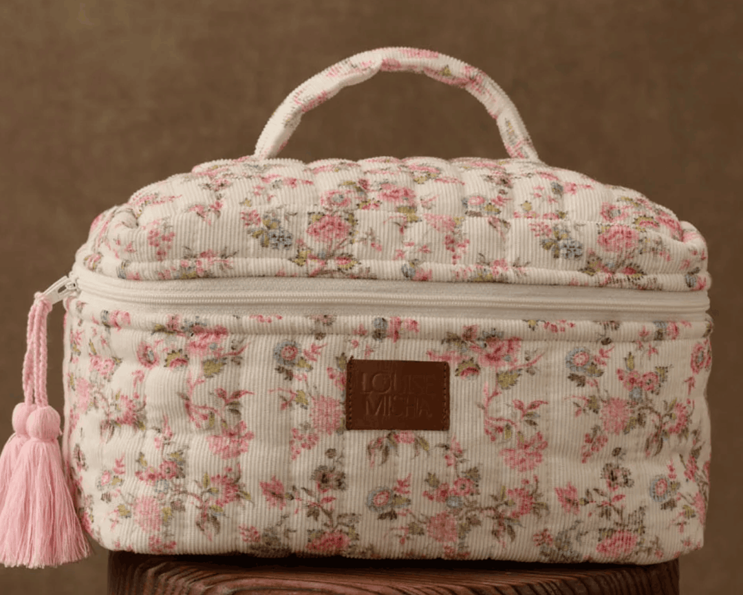 Louise Misha Laety Printed Corduroy Toiletry Bag Skipper & Scout 