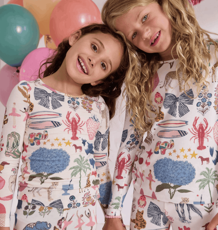 Pink Chicken 20 Years of PC Bamboo PJ Set Skipper & Scout 
