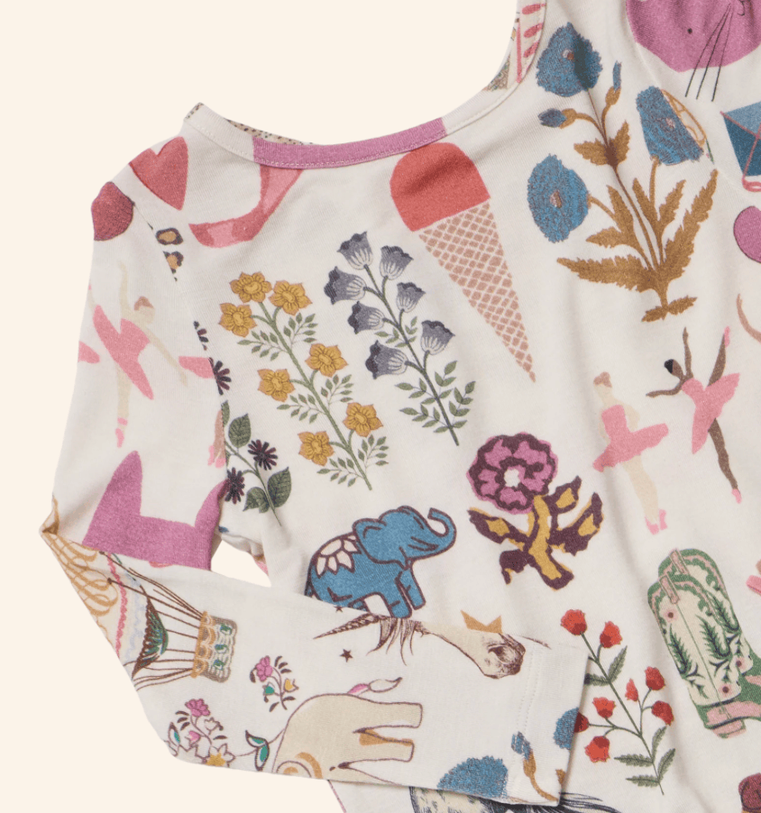 Pink Chicken 20 Years of PC Bamboo PJ Set Skipper & Scout 