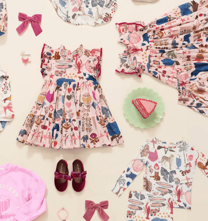 Pink Chicken 20 Years of PC Bamboo PJ Set Skipper & Scout 
