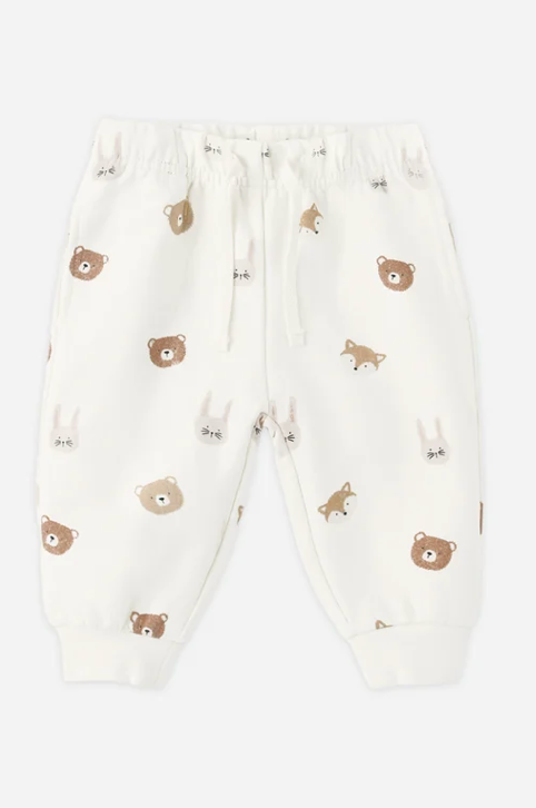 Quincy Mae Critters Relaxed Fleece Sweatshirt/Sweatpant SET