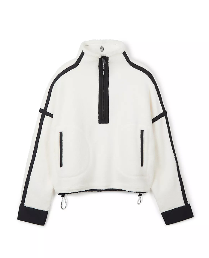 FP Movement Mountain High Fleece Jacket - White Combo
