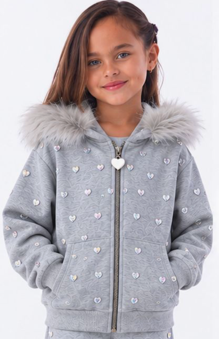 Rockwilde Phillip Fur Hooded Jacket