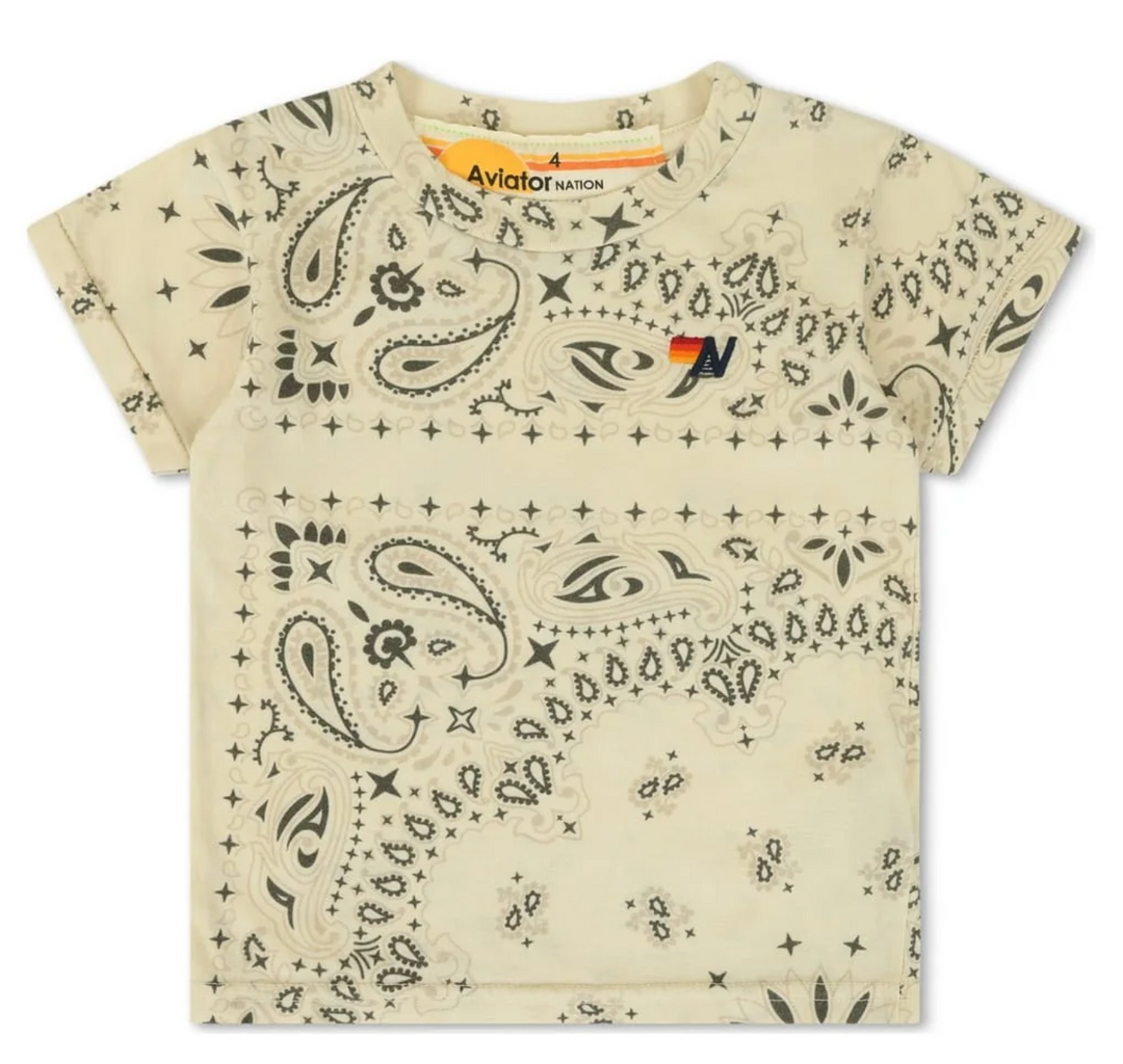 Aviator Nation Kids Bandana Tee