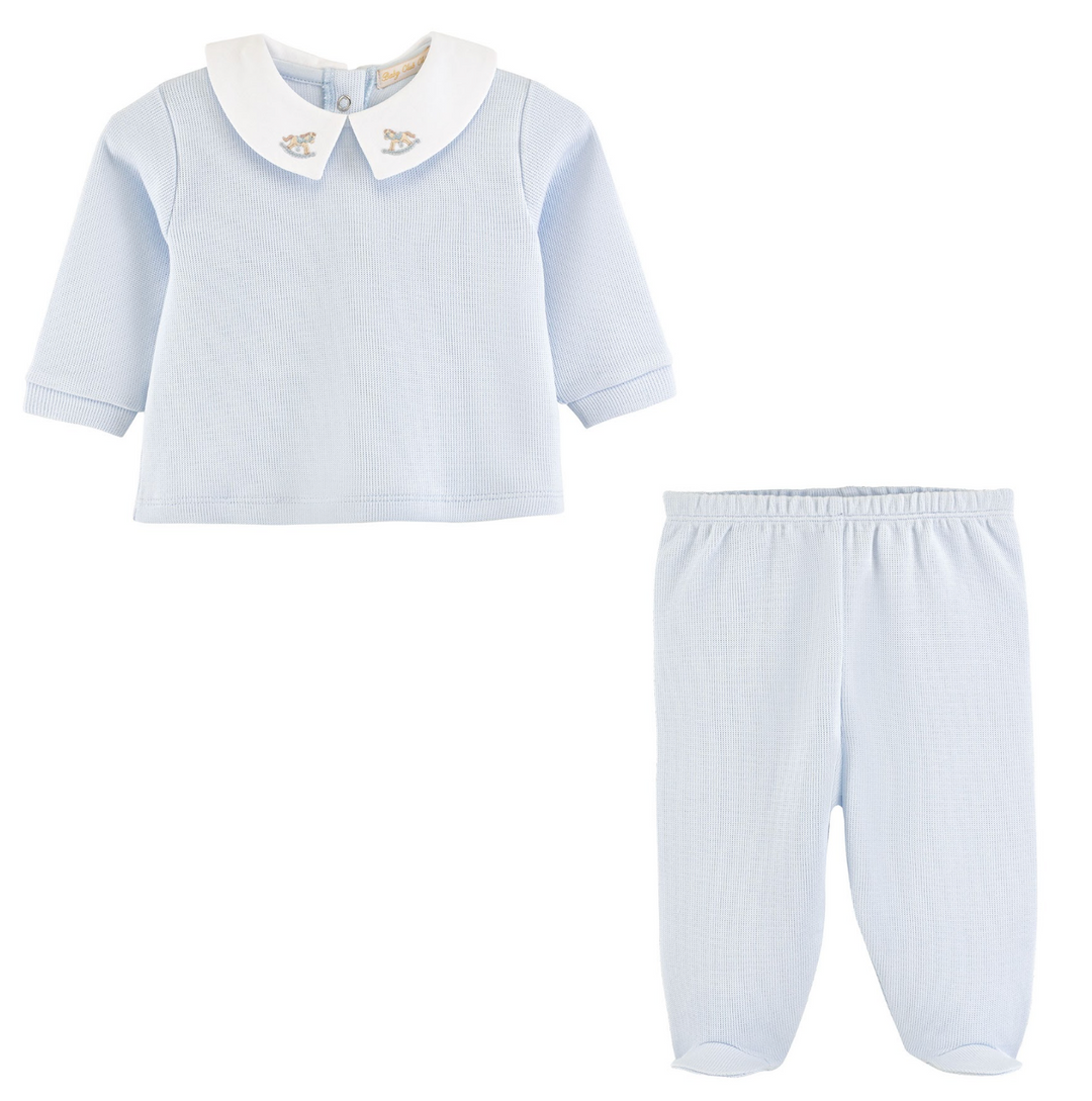 Baby Club Chic Rocking Horse Pima Top / Pant SET
