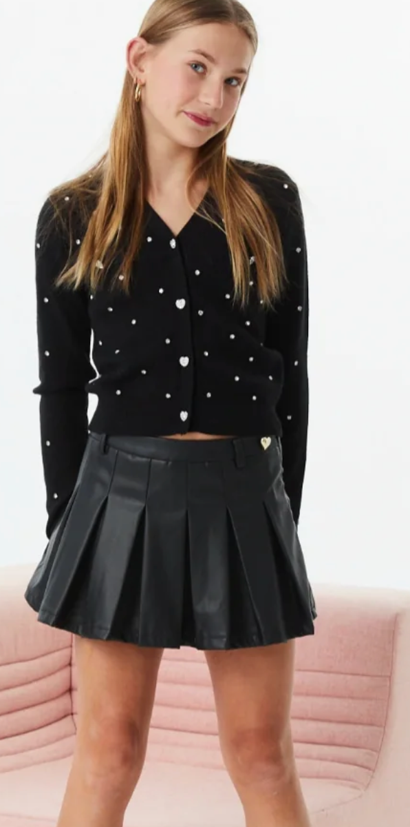 Theme Mickey Studded Rhinestone Cardigan