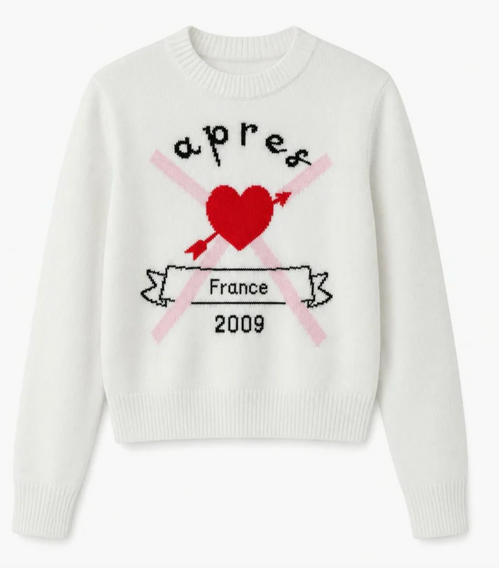Theme Tiegan Apres Graphic Sweater