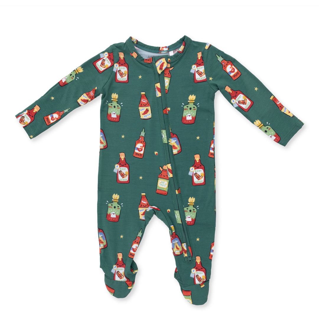Angel Dear Spice Spice Baby 2 Way Zip Footie