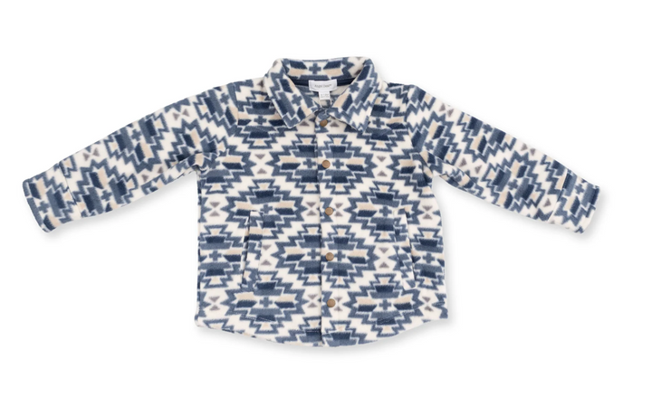 Angel Dear Southwest Fleece Shacket