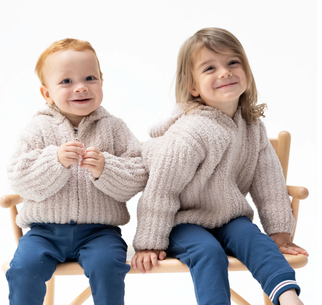 Angel Dear Chenille Textured Hooded Jacket