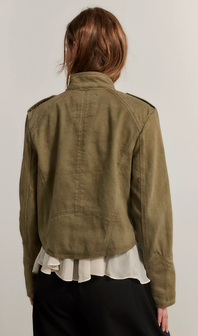 Free People Ryland Band Jacket - Laurel Canyon