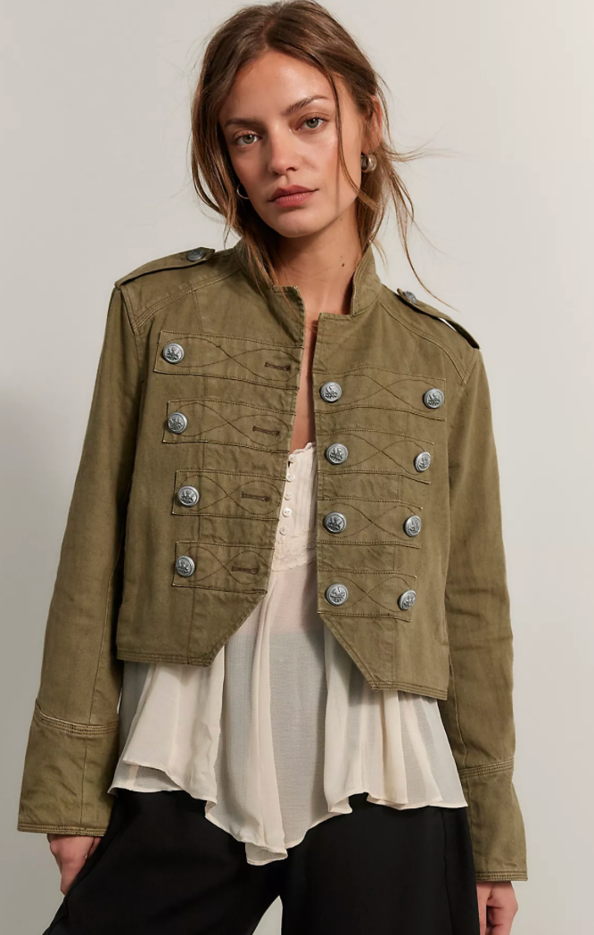 Free People Ryland Band Jacket - Laurel Canyon