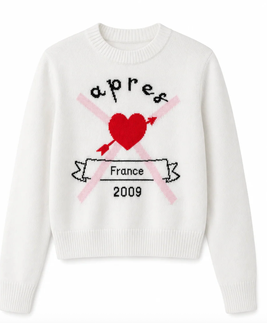 Theme Tiegan Apres France Graphic Sweater
