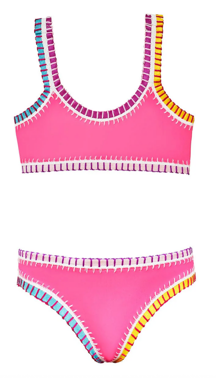PQ Swim Rainbow Stitch Sporty Bikini Skipper & Scout 