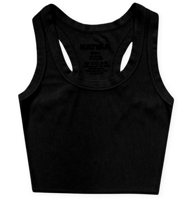 KatieJNYC Livi Ribbed Cropped Tank
