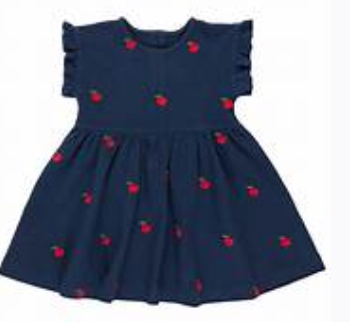 Pink Chicken Adaline Ruffle Dress