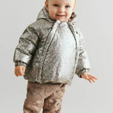 Wheat Morgen Puffer Jacket  - Flower Meadow