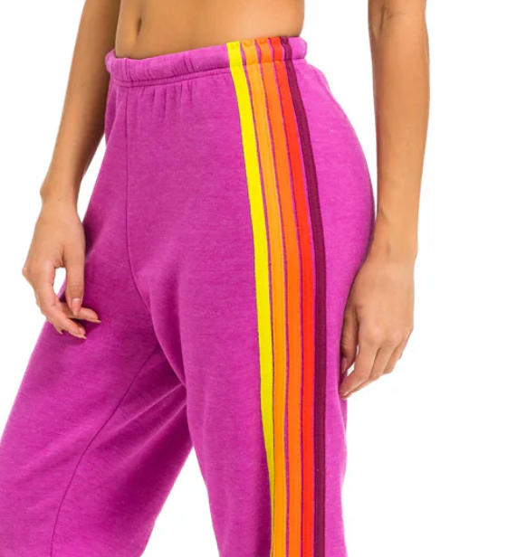 Aviator Nation 5-Stripe Sweatpants