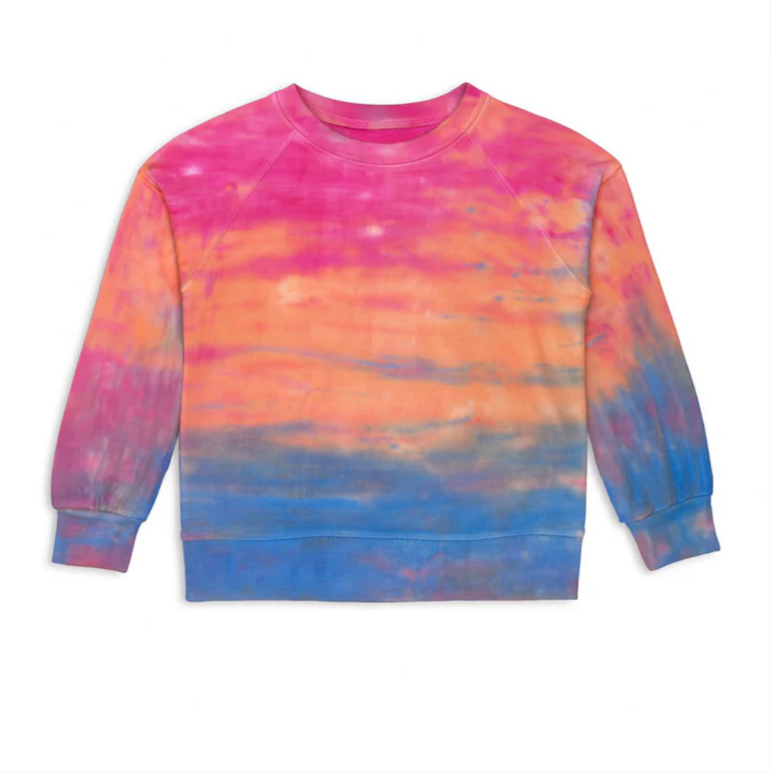 Fairwell Mellow Raglan/Luxe Legging Set - Skyline Tie Dye Skipper & Scout 