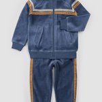 Miles Baby Velour Tracksuit Skipper & Scout 