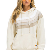 Aviator Nation Wave Stripe 4 Pullover Hoodie Relaxed