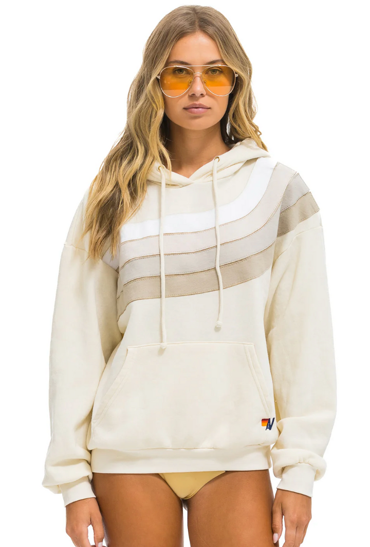 Aviator Nation Wave Stripe 4 Pullover Hoodie Relaxed Skipper & Scout 