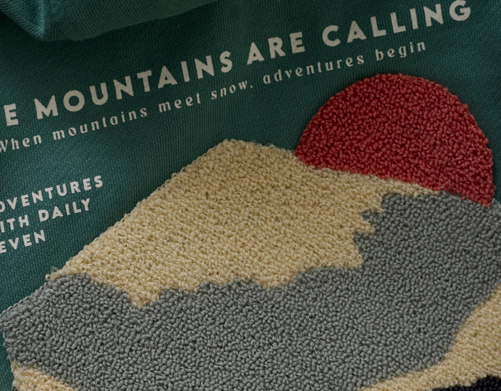 Daily Seven Back Print Hoodie Skipper & Scout 