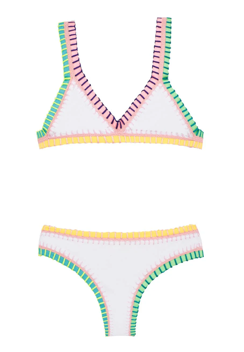 PQ Swim Rainbow Stitch Bikini Skipper & Scout 