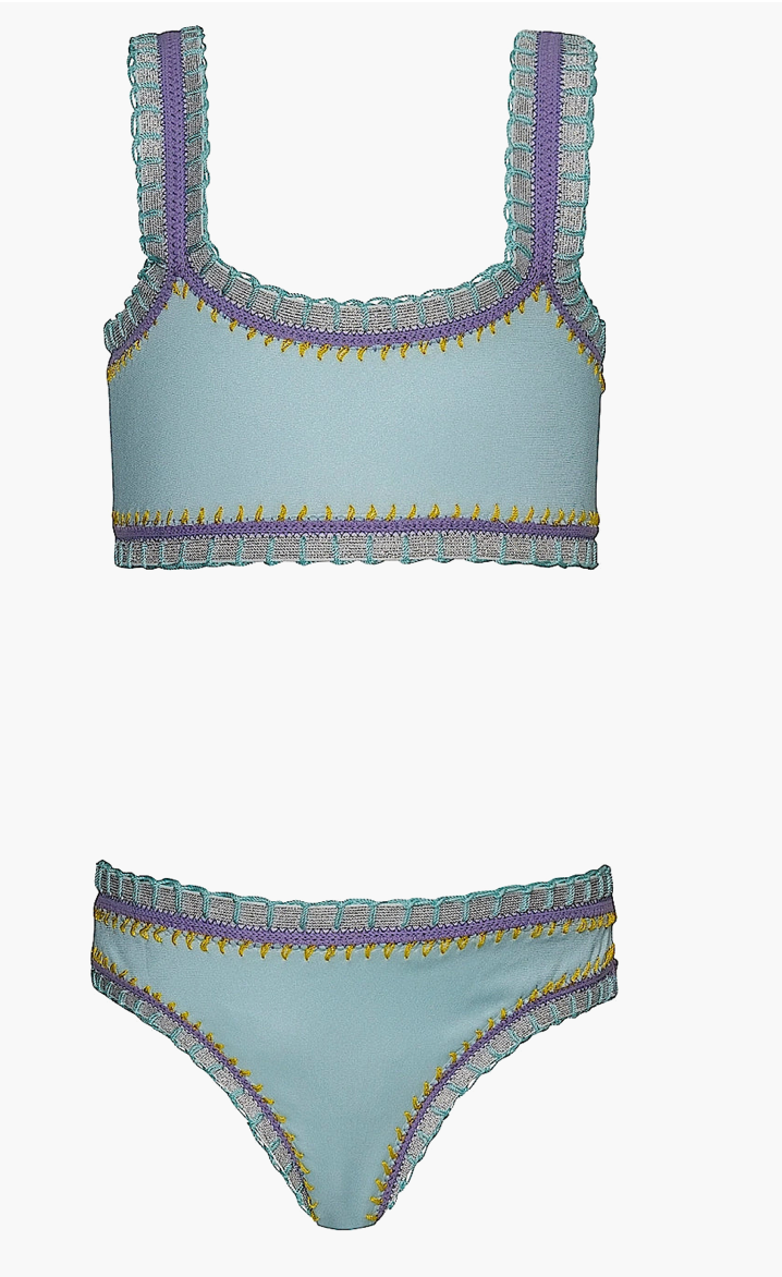 PQ Swim Rainbow Stitch Sporty Bikini Skipper & Scout 