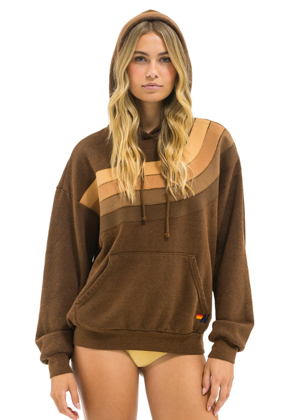 Aviator Nation Wave Stripe 4 Pullover Hoodie Relaxed Skipper & Scout 