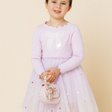Petite Hailey Emma Bow Tutu Dress