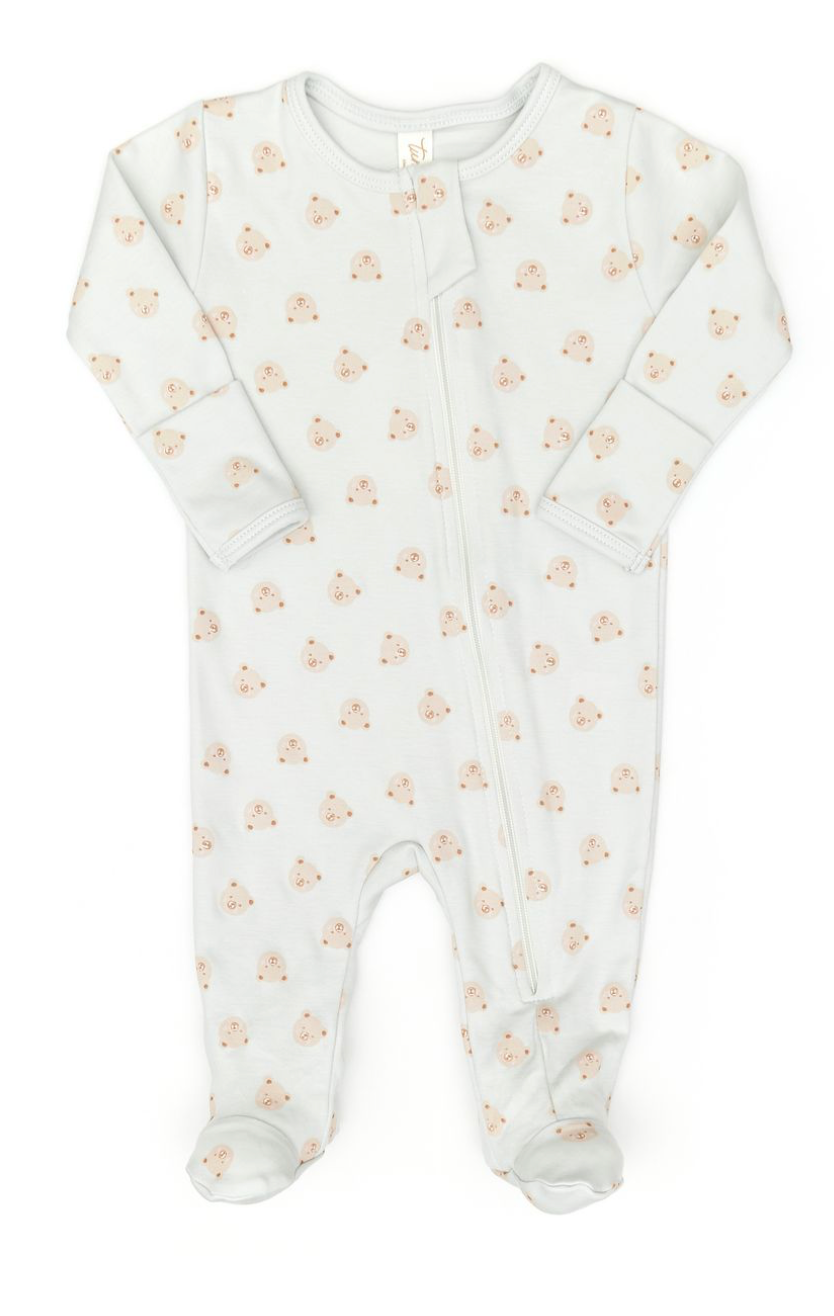 TunTun Double Zip Footie Skipper & Scout 