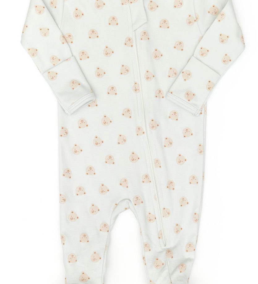 TunTun Double Zip Footie