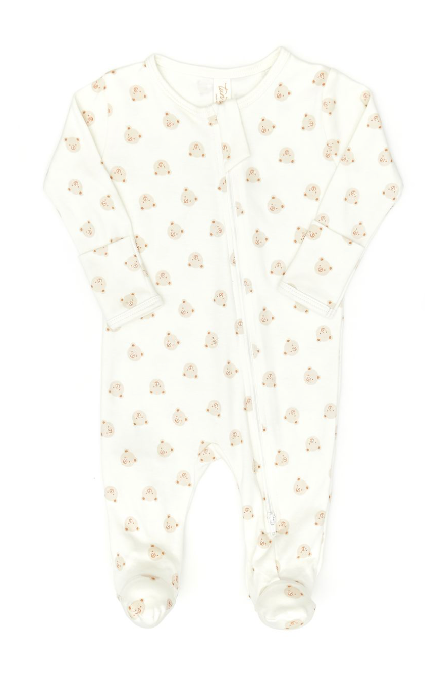 TunTun Double Zip Footie Skipper & Scout 