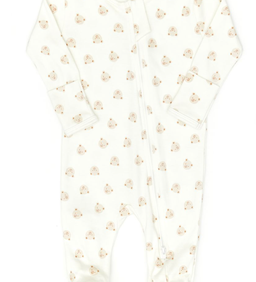 TunTun Double Zip Footie