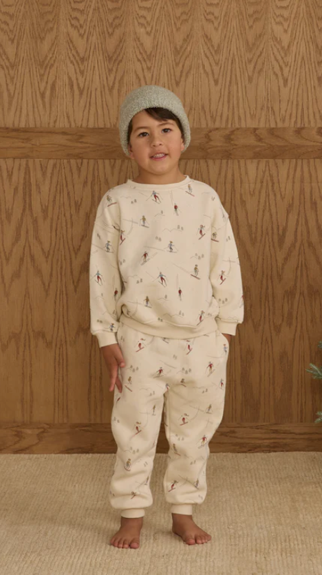 Rylee + Cru Skiers Relaxed Sweatshirt/Sweatpant SET Skipper & Scout 