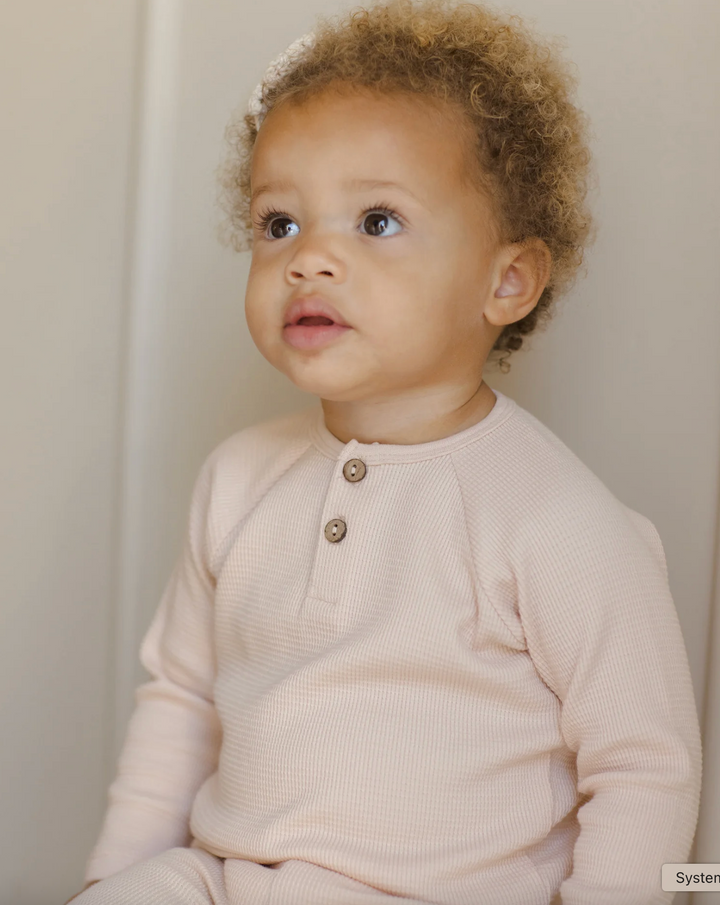 Quincy Mae Henley Knit Top/Legging SET Skipper & Scout 