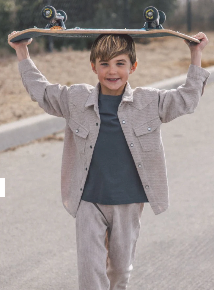 Feather 4 Arrow Frontier Corduroy Shirt Skipper & Scout 