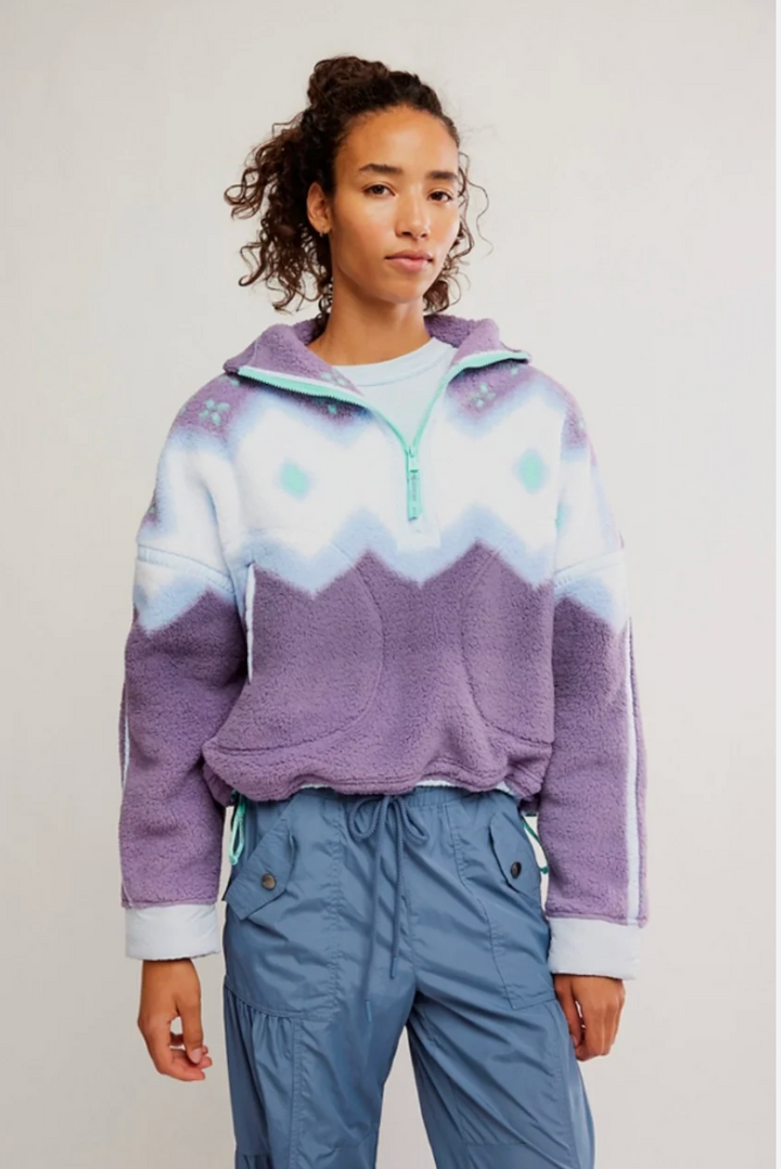 FP Movement Printed Mountain High Half Zip Fleece Skipper & Scout 