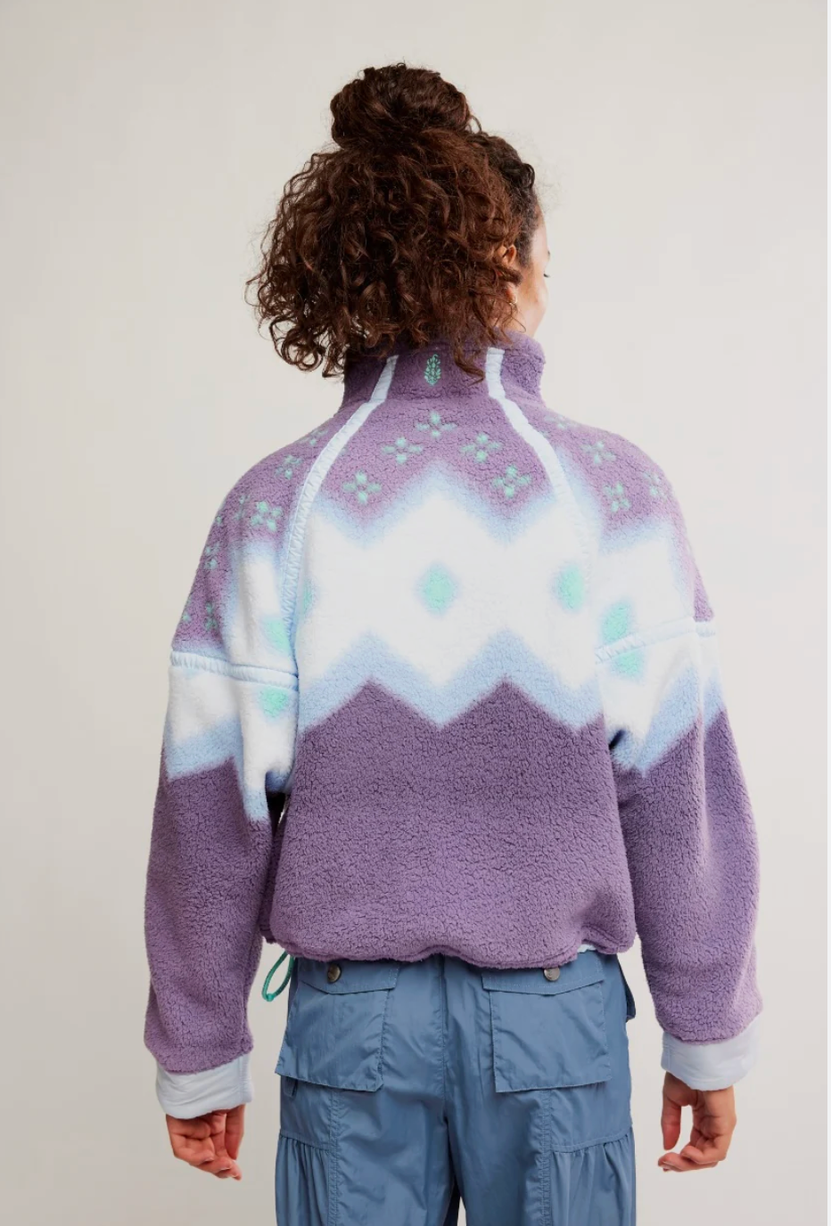 FP Movement Printed Mountain High Half Zip Fleece Skipper & Scout 