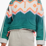 FP Movement Printed Mountain High Half Zip Fleece