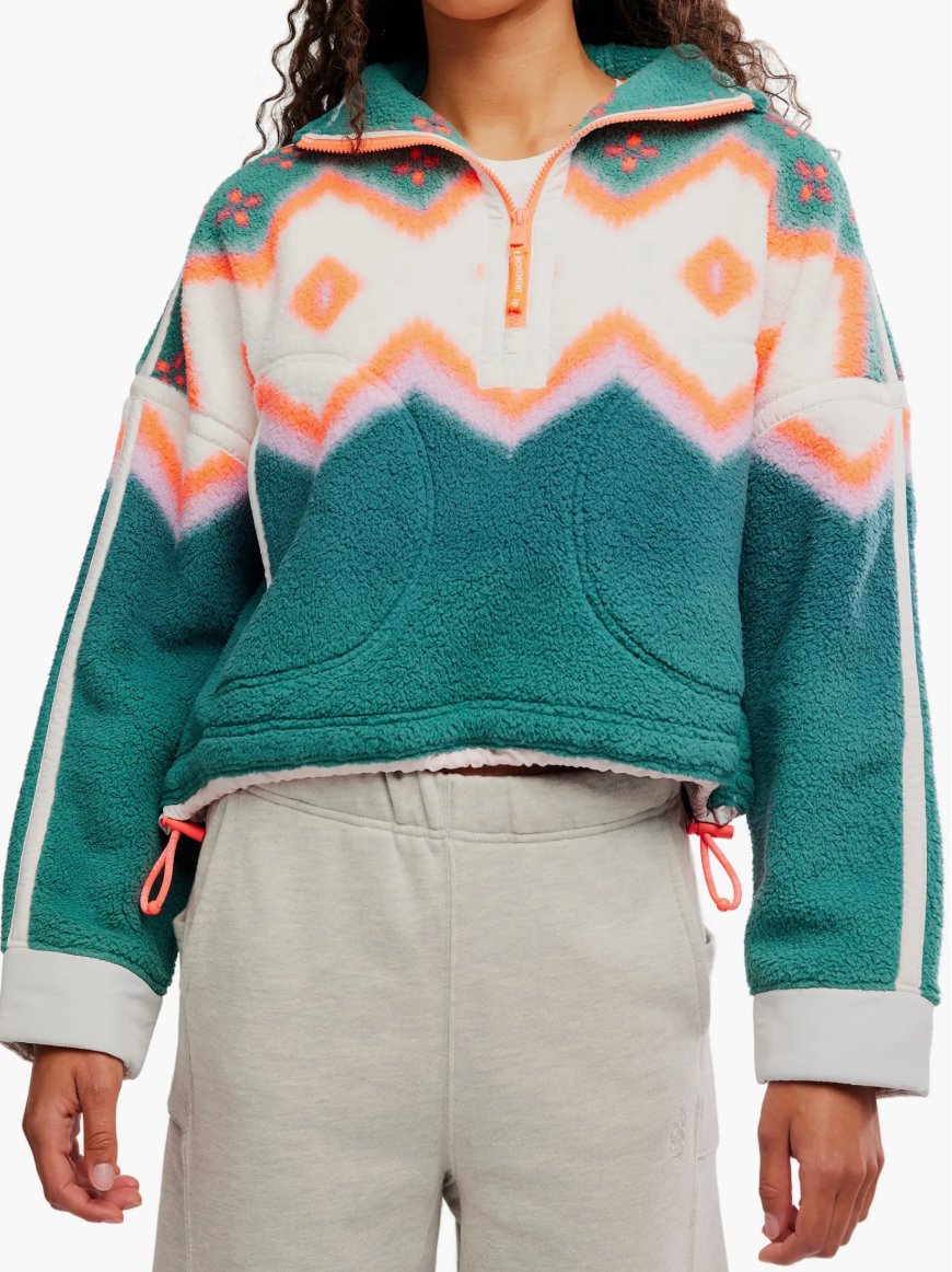 FP Movement Printed Mountain High Half Zip Fleece Skipper & Scout 