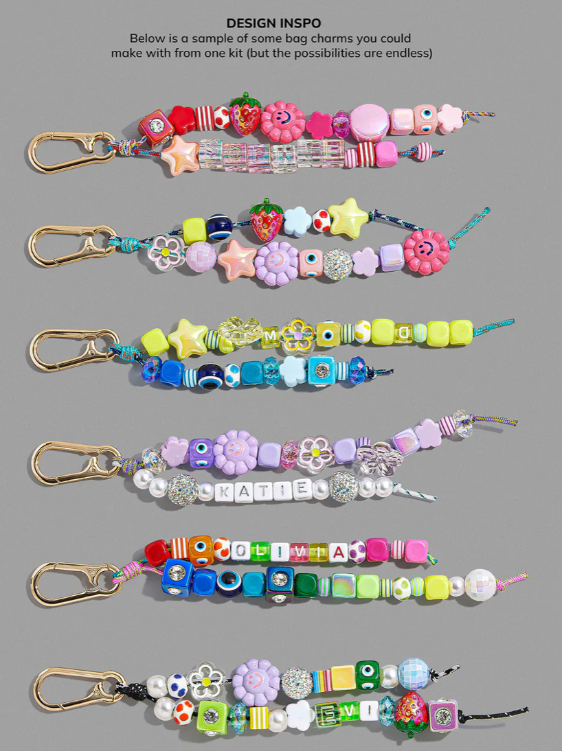 Bauble Bar Ultimate Bead Kit- Bag Charm Kit Skipper & Scout 