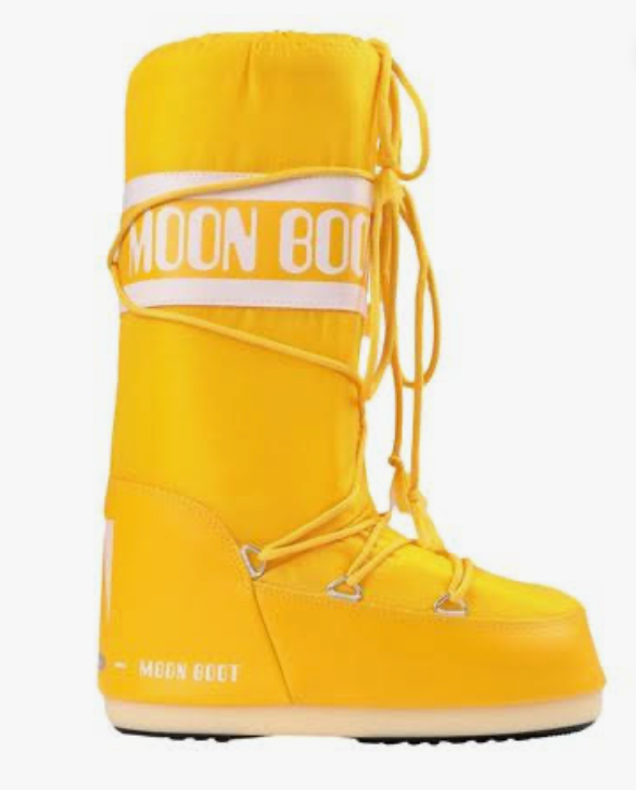 Yellow tall icon MOON BOOT