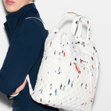 MZ Wallace Metro Convertible Backpack - Dede Skier Print