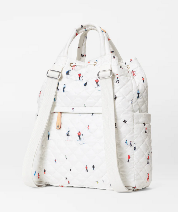 MZ Wallace Metro Convertible Backpack - Dede Skier Print
