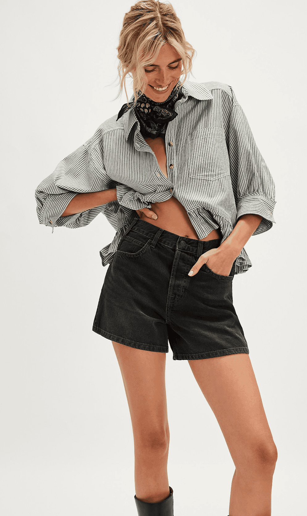 Free People Tippi Denim Short Skipper & Scout 