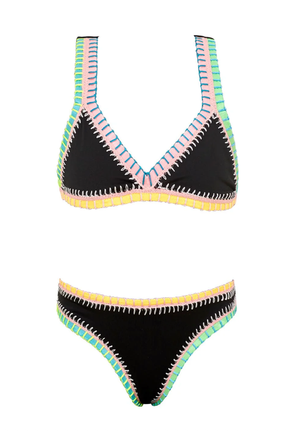 PQ Swim Rainbow Embroidered Bikini