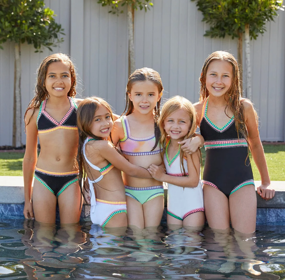 PQ Swim Rainbow Embroidered Bikini