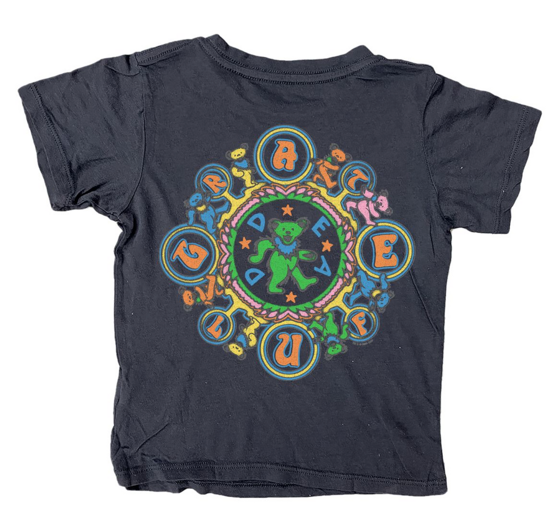 Rowdy Sprout Grateful Dead Kaleidoscope Bears Tee